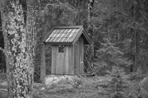 Utedasset på Kulansuddar, Möja naturreservat, Stockholms skärgård